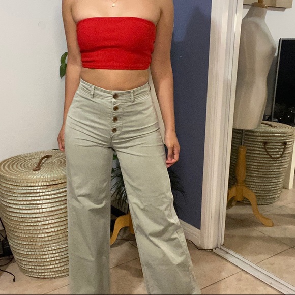 Everlane wide leg pants SIZE 00 - Picture 3 of 4